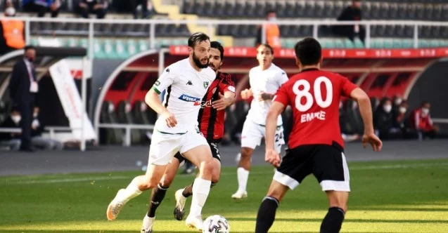 Ziraat Türkiye Kupası: Denizlispor: 0 - Turgutluspor: 1 (İlk yarı)