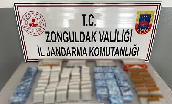 Zonguldak’ta 3 bin 620 adet tütün doldurulmuş makaron ele geçirildi