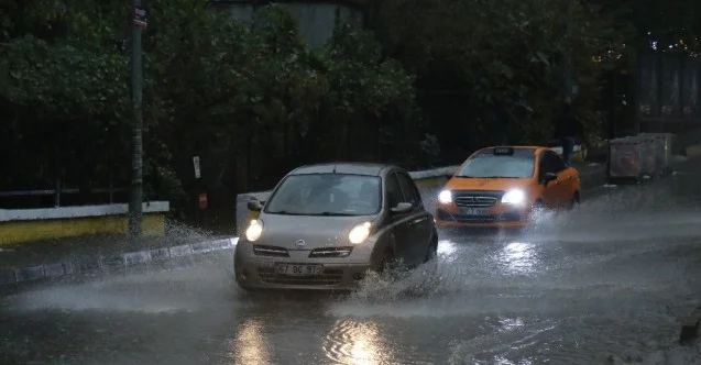 Zonguldak’ta şiddetli yağmur etkili oldu